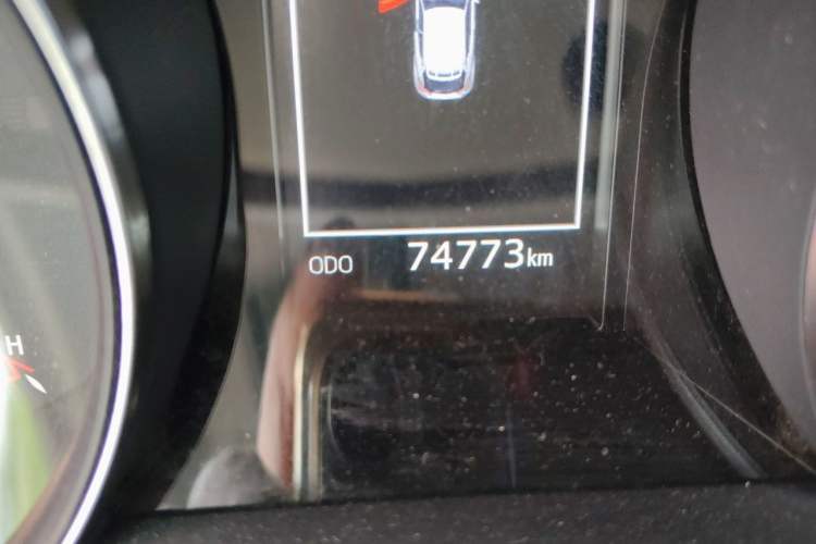 Used Toyota IZOA 2018 2.0L Yichi Version China VI Standard Odometer Close Up