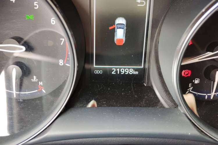 Used Toyota IZOA 2018 2.0L Yichi Version China VI Standard Odometer Close Up