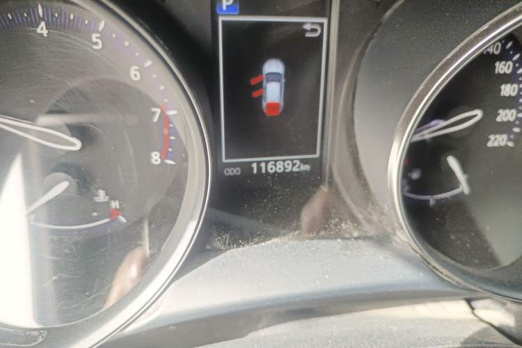 Used Toyota IZOA 2018 2.0L Yichi Version China VI Standard Odometer Close Up