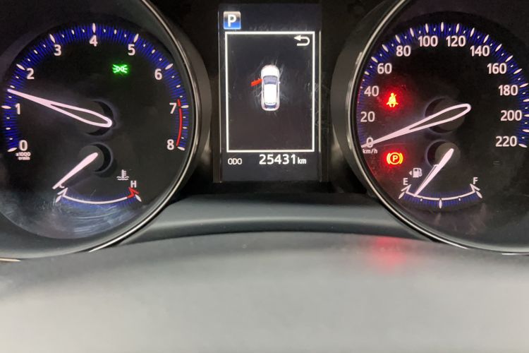 Used Toyota IZOA 2018 2.0L Yichi Edition China V Standard Odometer Close Up
