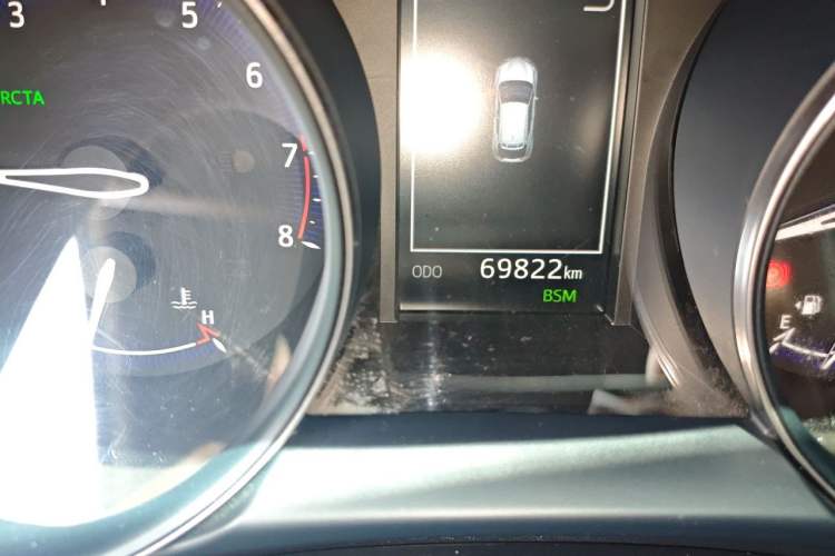 Used Toyota IZOA 2018 2.0L Yixuan Version China V Standard Odometer Close Up