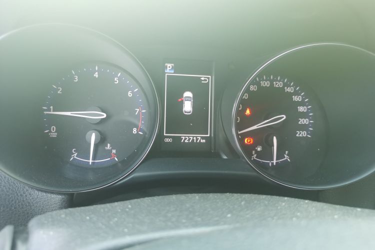 Used Toyota IZOA 2018 2.0L Yichi Version China VI Standard Odometer Close Up