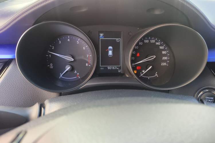 Used Toyota IZOA 2018 2.0L Yichi Version China VI Standard Odometer Close Up