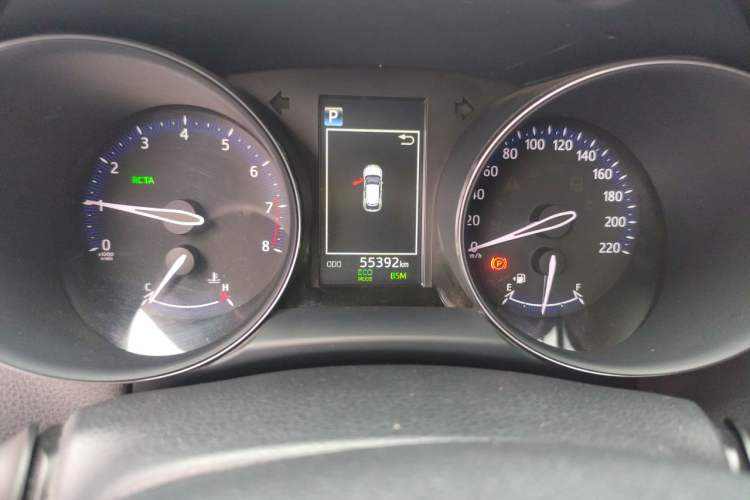 Used Toyota IZOA 2018 2.0L Yixuan Version China V Standard Odometer Close Up