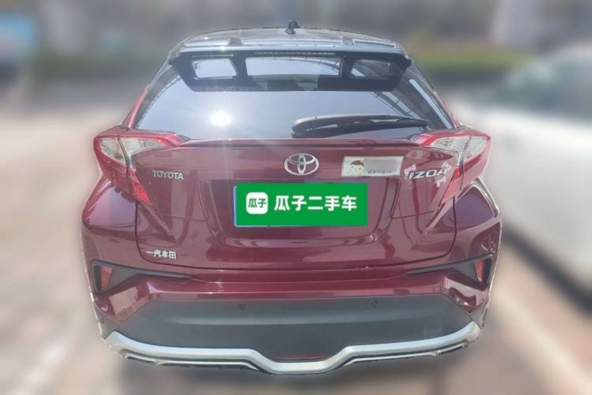 Used Toyota IZOA 2018 2.0L Yichi Edition China V Standard Rear