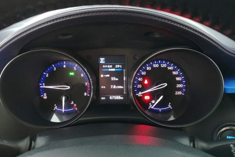 Used Toyota IZOA 2018 2.0L Yichi Edition China V Standard Instrument Cluster