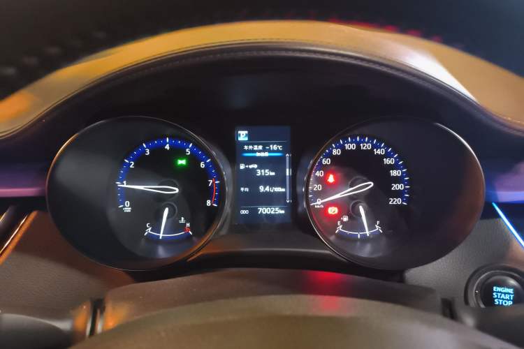 Used Toyota IZOA 2018 2.0L Yichi Version China VI Standard Instrument Cluster