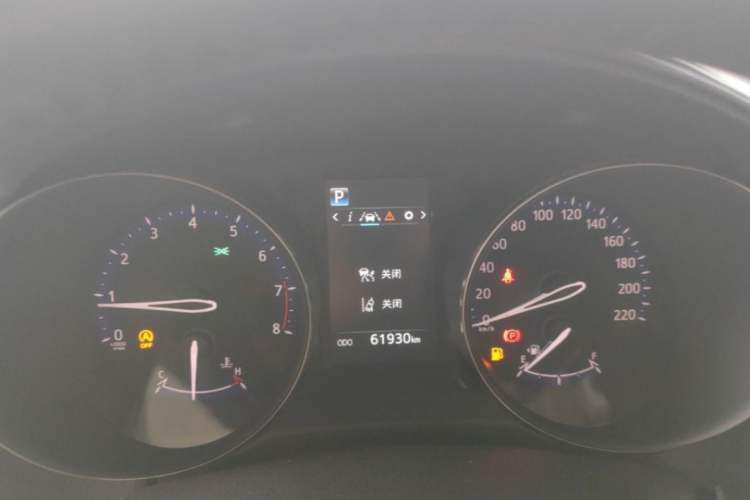 Used Toyota IZOA 2018 2.0L Yichi Version China VI Standard Odometer Close Up