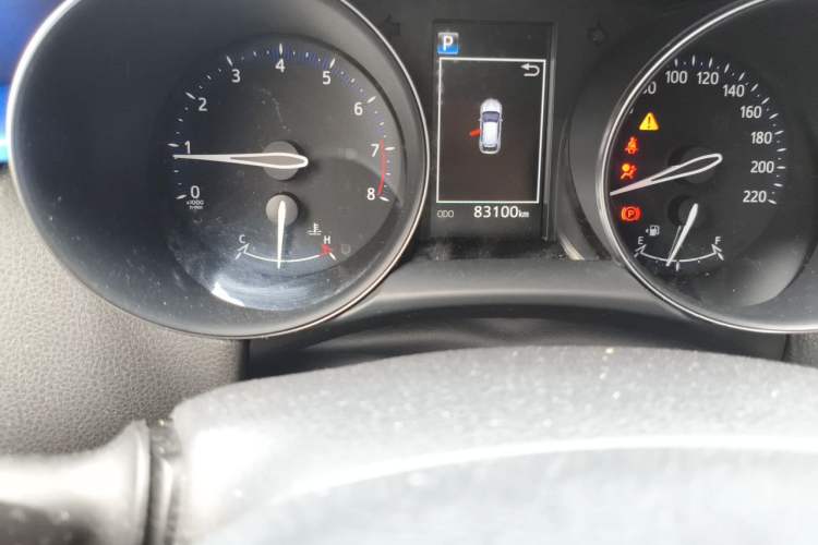 Used Toyota IZOA 2018 2.0L Yichi Version China VI Standard Odometer Close Up