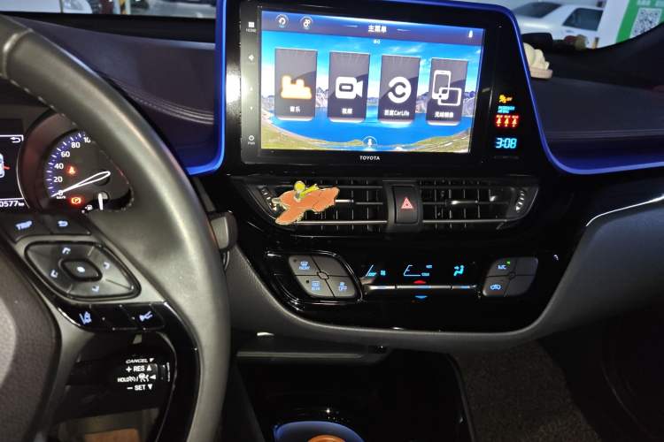 Used Toyota IZOA 2018 2.0L Yichi Version China VI Standard Audio And AC Panel