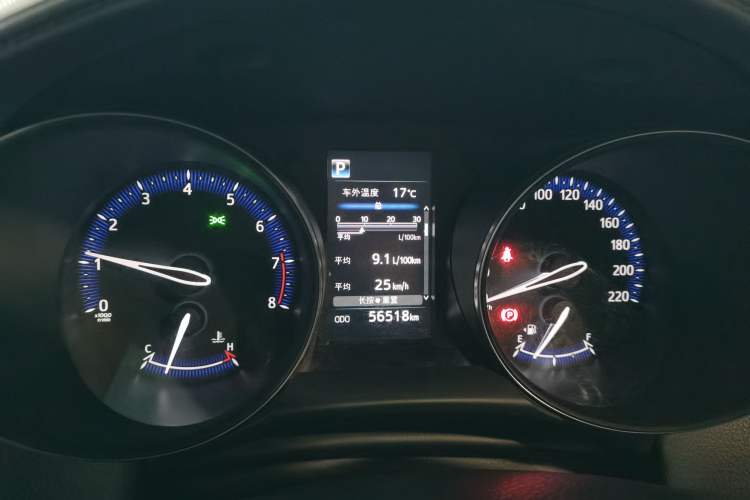 Used Toyota IZOA 2018 2.0L Yichi Edition China V Standard Instrument Cluster