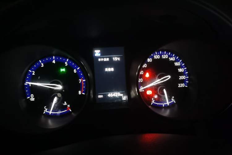 Used Toyota IZOA 2018 2.0L Yichi Version China VI Standard Instrument Cluster
