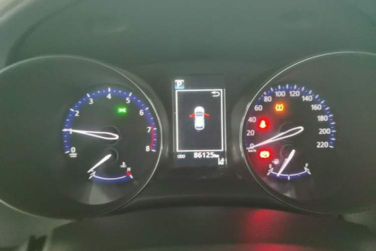 Used Toyota IZOA 2018 2.0L Yichi Edition China V Standard Instrument Cluster
