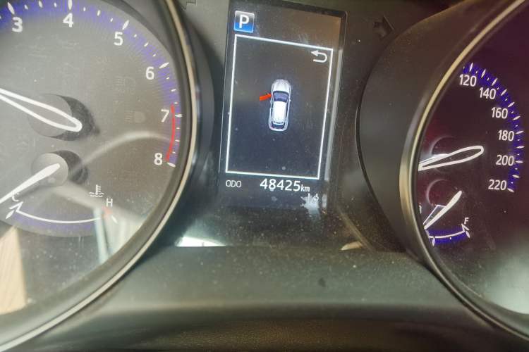 Used Toyota IZOA 2018 2.0L Yichi Version China VI Standard Odometer Close Up
