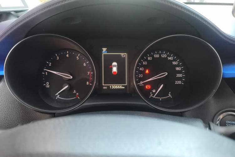 Used Toyota IZOA 2018 2.0L Yichi Edition China V Standard Odometer Close Up
