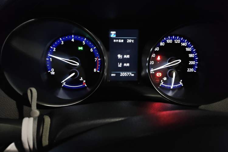 Used Toyota IZOA 2018 2.0L Yichi Version China VI Standard Odometer Close Up