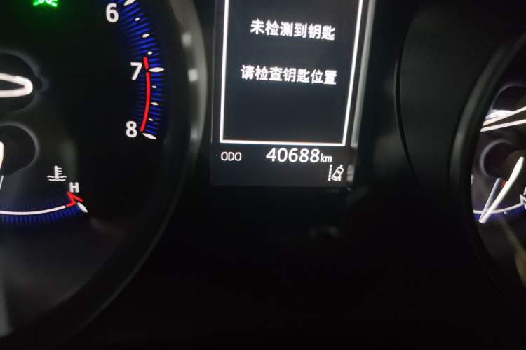 Used Toyota IZOA 2018 2.0L Yichi Version China VI Standard Odometer Close Up