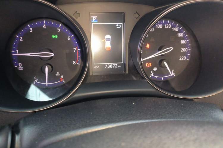 Used Toyota IZOA 2018 2.0L Yichi Version China VI Standard Odometer Close Up