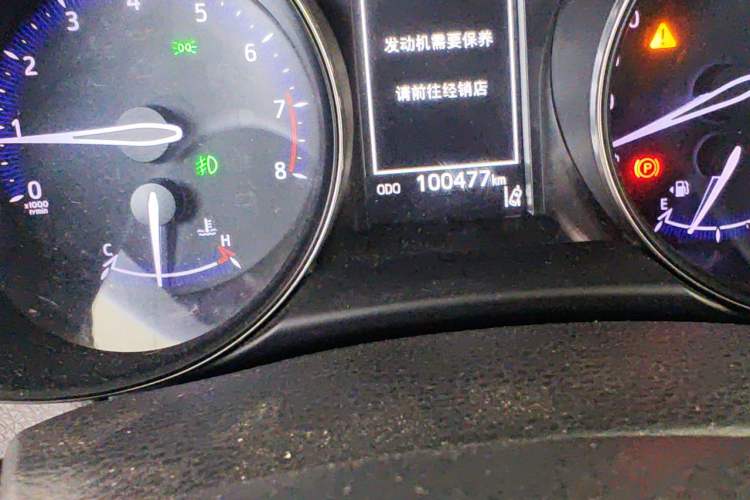 Used Toyota IZOA 2018 2.0L Yichi Version China VI Standard Odometer Close Up