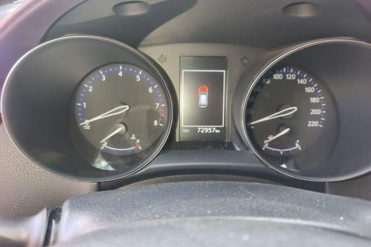 Used Toyota IZOA 2018 2.0L Yichi Version China VI Standard Odometer Close Up