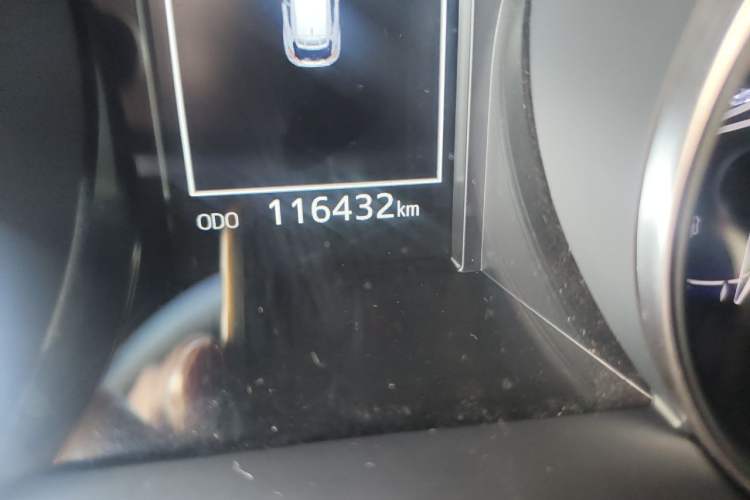 Used Toyota IZOA 2018 2.0L Yidong Version China V Standard Odometer Close Up