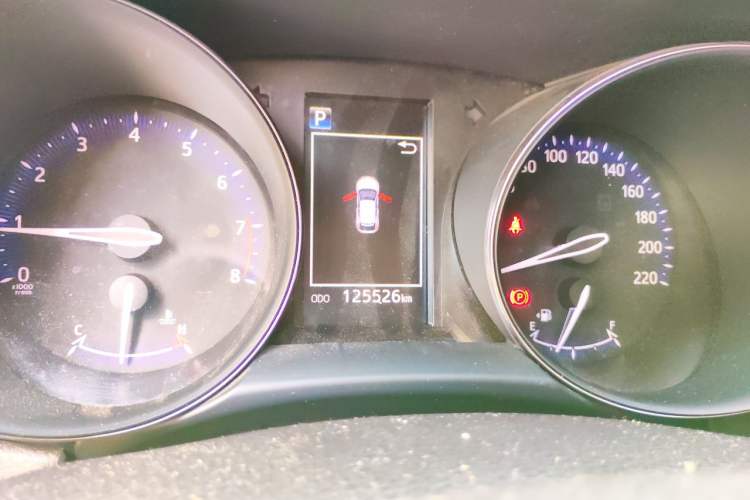 Used Toyota IZOA 2018 2.0L Yichi Version China VI Standard Odometer Close Up