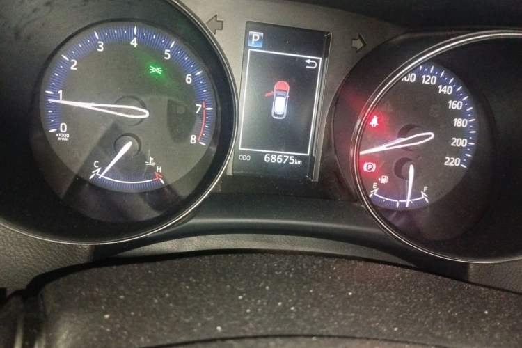 Used Toyota IZOA 2018 2.0L Yichi Version China VI Standard Odometer Close Up