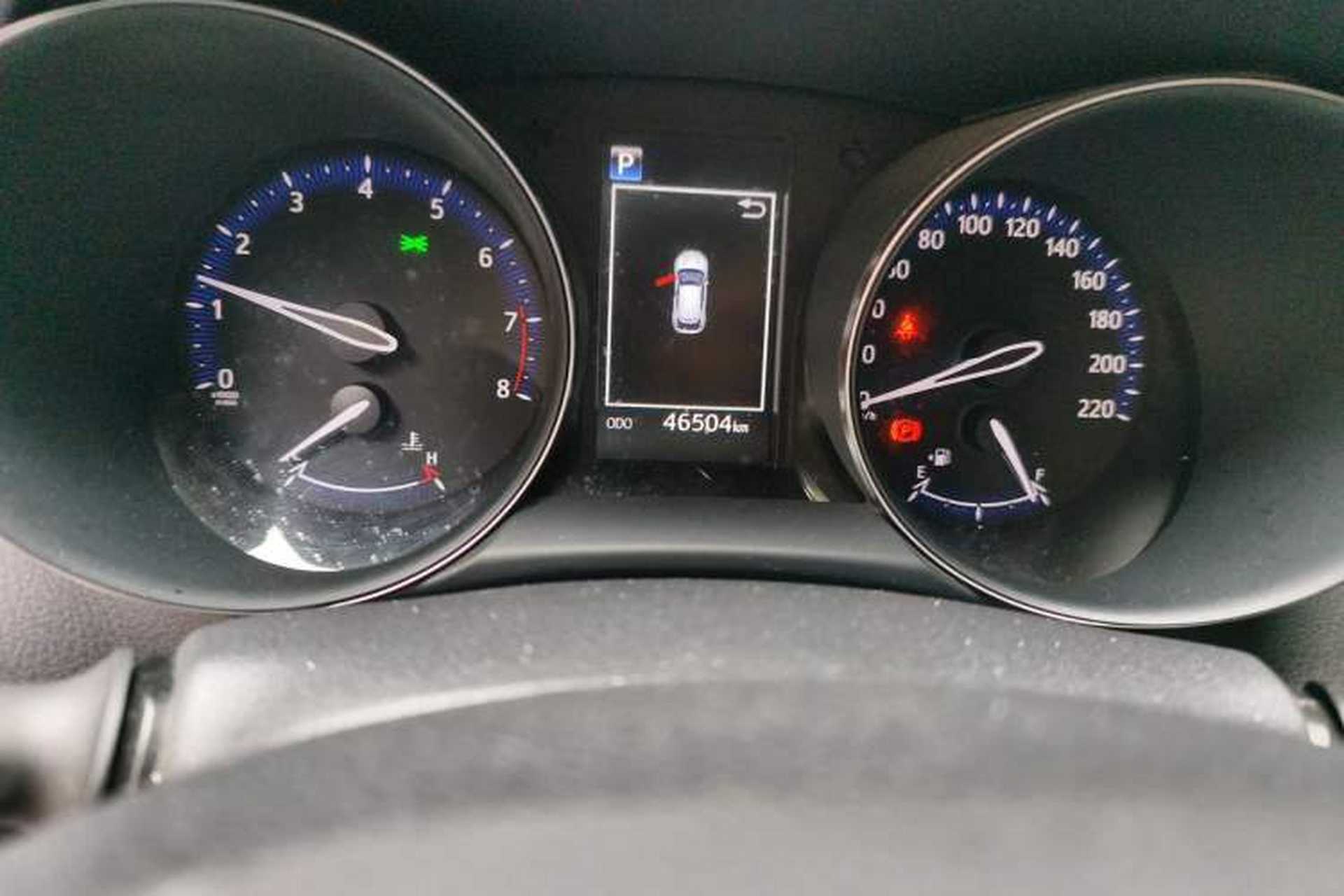 Used Toyota IZOA 2018 2.0L Yichi Version China VI Standard Odometer Close Up