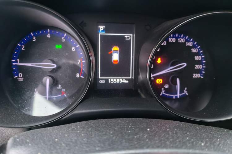 Used Toyota IZOA 2018 2.0L Yichi Version China VI Standard Odometer Close Up