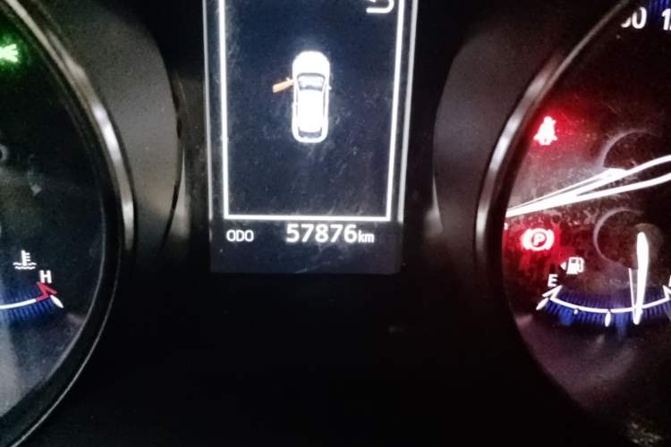 Used Toyota IZOA 2018 2.0L Yixuan Version China VI Standard Odometer Close Up
