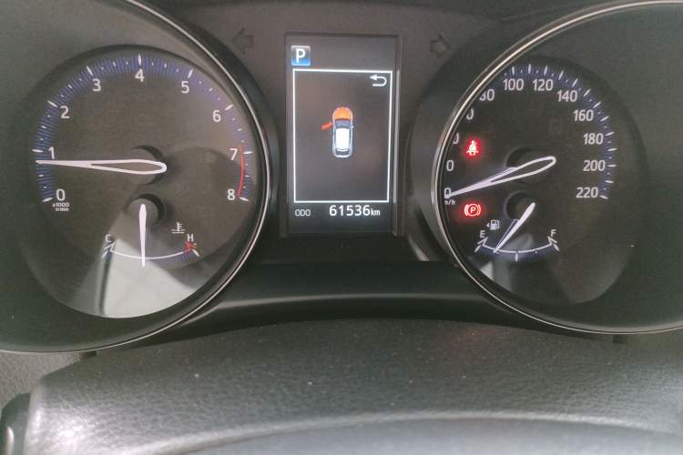 Used Toyota IZOA 2020 2.0L Enjoy Edition Odometer Close Up