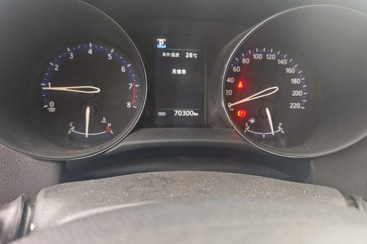 Used Toyota IZOA 2020 2.0L Enjoy Edition Odometer Close Up
