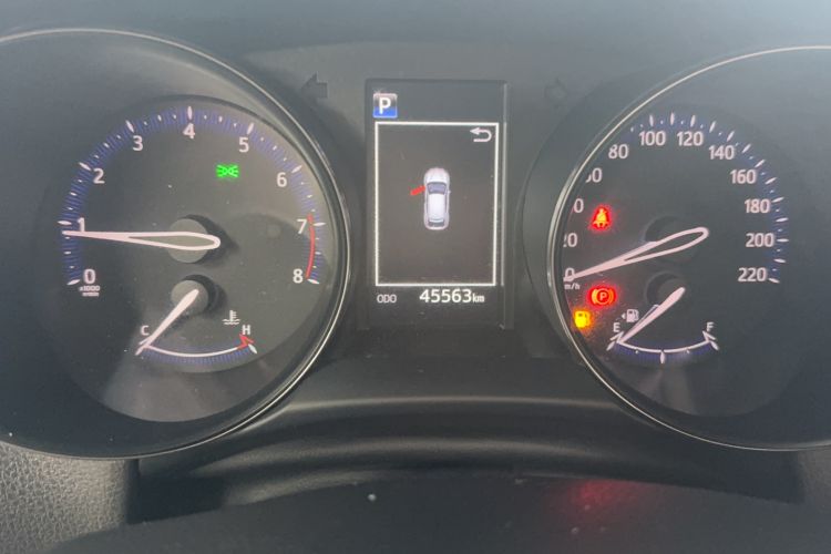Used Toyota IZOA 2020 2.0L Yichi Version Odometer Close Up