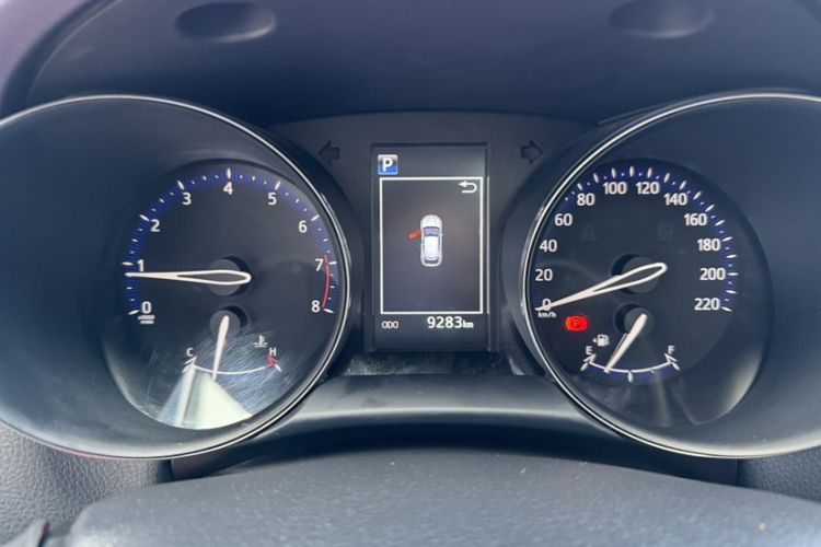 Used Toyota IZOA 2020 2.0L Enjoy Edition Odometer Close Up