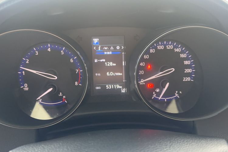 Used Toyota IZOA 2020 2.0L Enjoy Edition Odometer Close Up