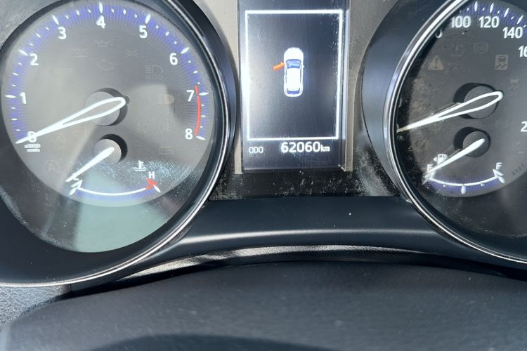 Used Toyota IZOA 2020 2.0L Enjoy Edition Odometer Close Up