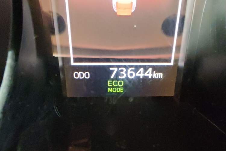 Used Toyota IZOA 2020 2.0L Yichi Version Odometer Close Up