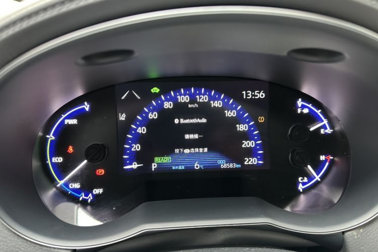 Used Toyota IZOA 2021 Dual-Motor 2.0L Yixuan Edition Odometer Close Up