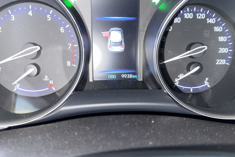 Used Toyota IZOA 2021 2.0L Yixing Version Odometer Close Up