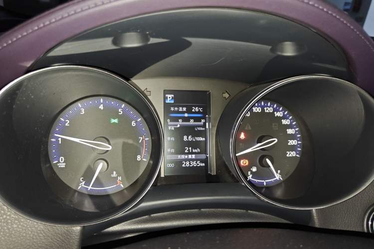 Used Toyota IZOA 2021 2.0L Yixing Version Instrument Cluster