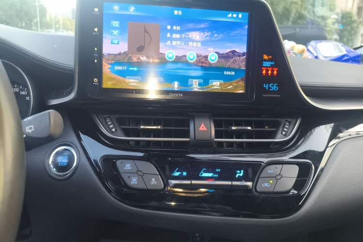 Used Toyota IZOA 2021 2.0L Yichi SPORT Audio And AC Panel