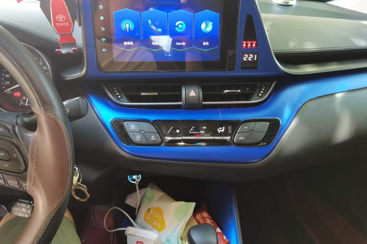 Used Toyota IZOA 2021 2.0L Yixing Version Audio And AC Panel
