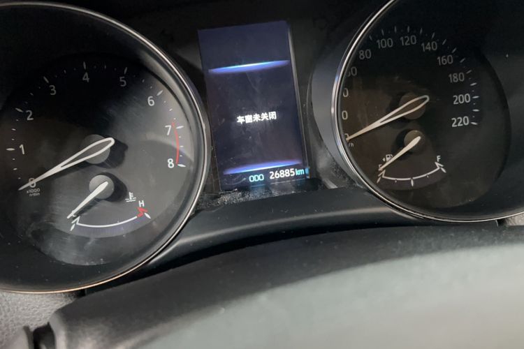 Used Toyota IZOA 2021 2.0L Enjoy Edition Odometer Close Up
