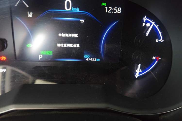 Used Toyota IZOA 2021 Dual-Motor 2.0L Yixiang Edition Odometer Close Up