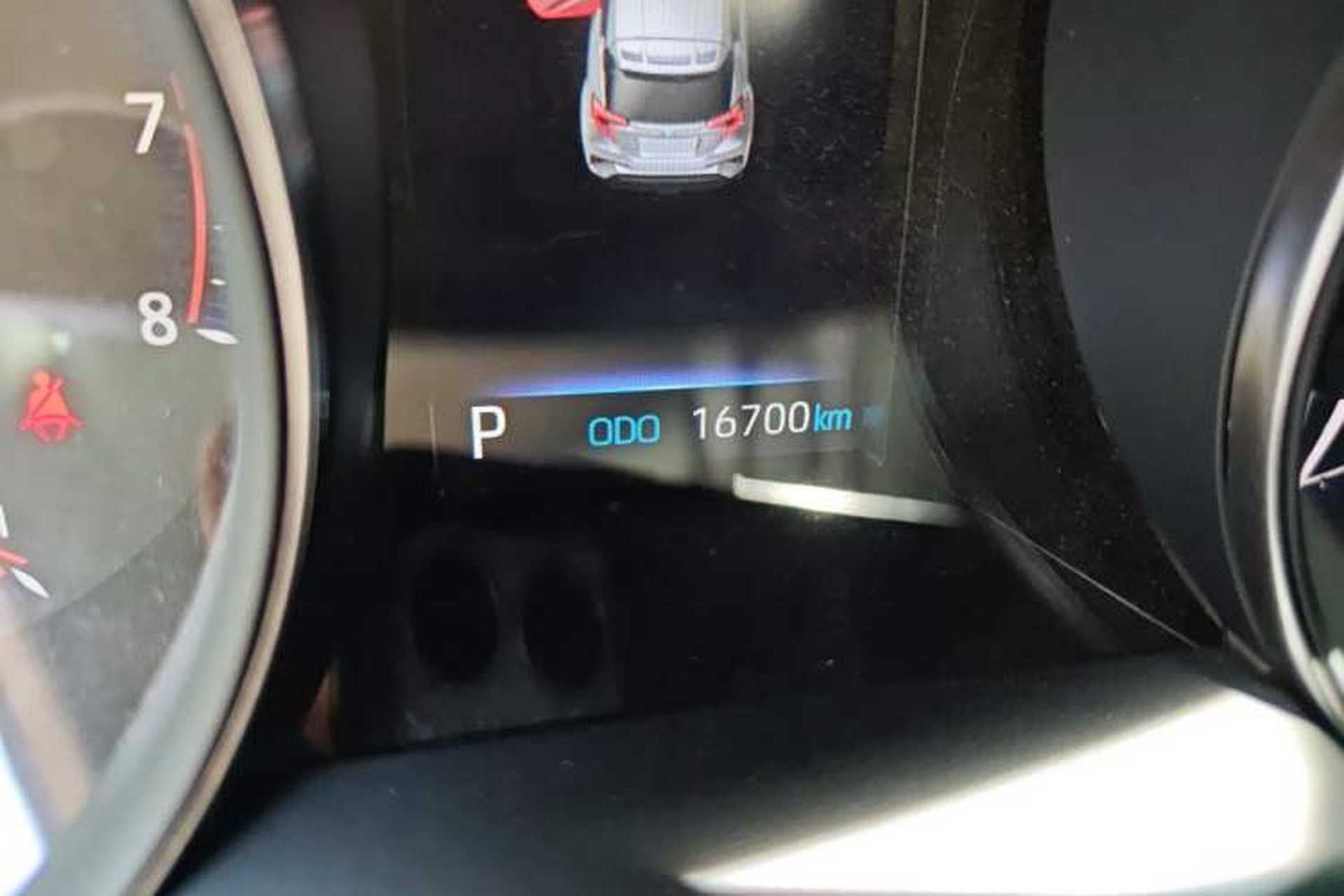 Used Toyota IZOA 2021 2.0L Enjoy Edition Odometer Close Up