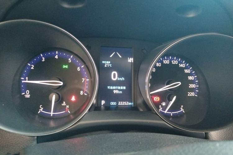 Used Toyota IZOA 2022 2.0L Yixing Version Instrument Cluster