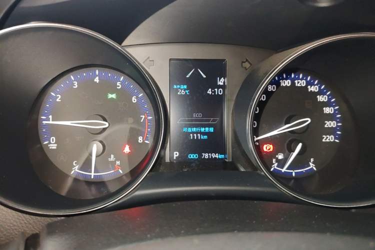Used Toyota IZOA 2022 2.0L Yixing Version Instrument Cluster