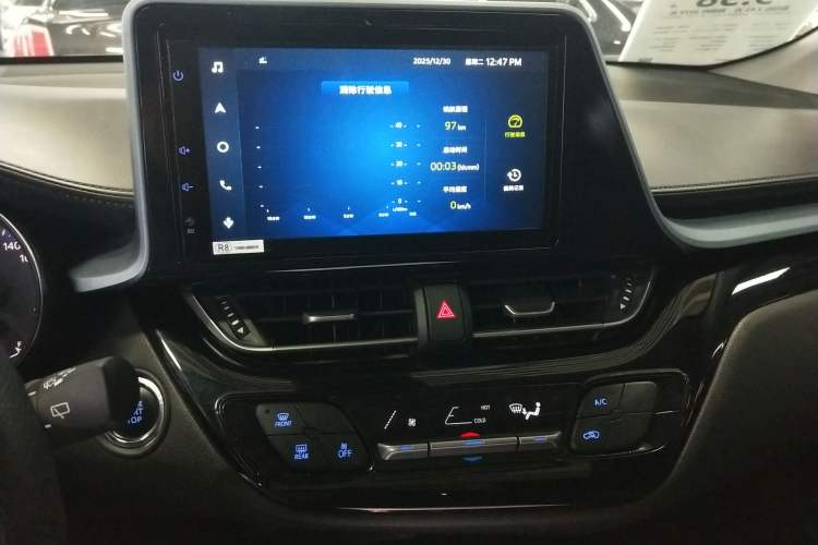 Used Toyota IZOA 2022 2.0L Yixing Version Audio And AC Panel