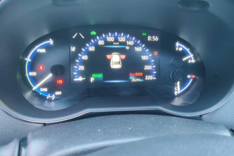 Used Toyota IZOA 2023 Dual-Motor 2.0L Yichi Edition Odometer Close Up