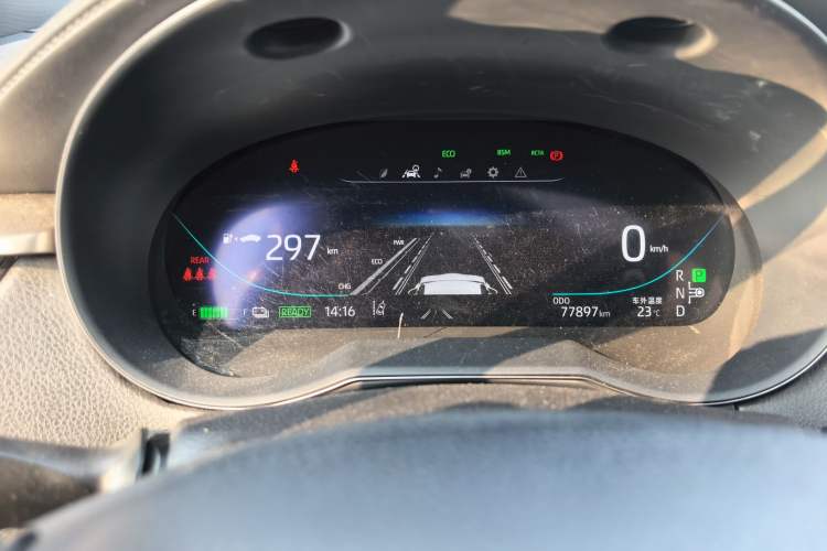 Used Toyota IZOA EV 2020 E·Elite Edition Odometer Close Up